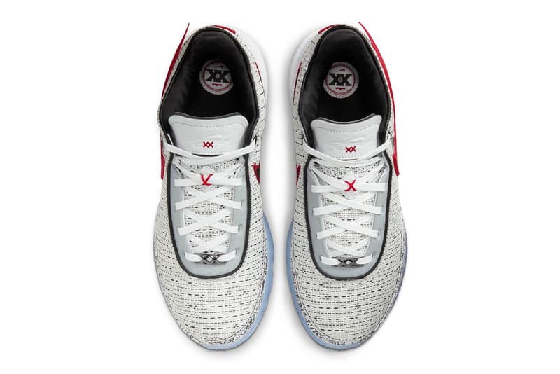 Nike LeBron 20 最新配色「The Debut」官方圖輯、發售情報公佈