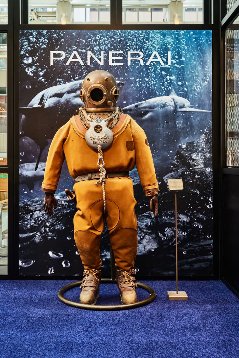 PANERAI 於香港舉辦「Submerse in Time」典藏展覽