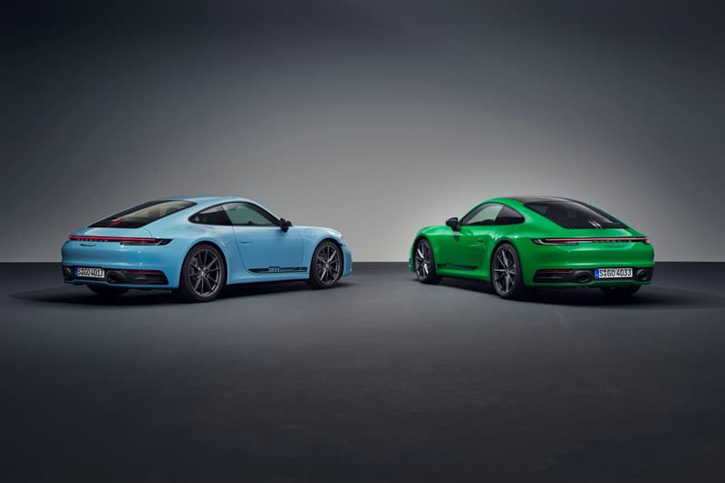 Porsche 正式發表全新輕量化車型 911 Carrera T