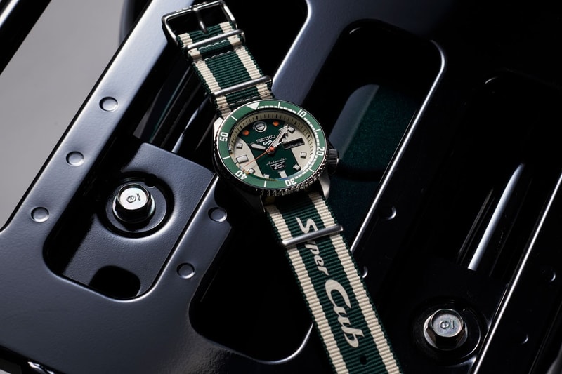 Seiko 5 Sports x Honda Super Cub 聯乘系列錶款正式登場