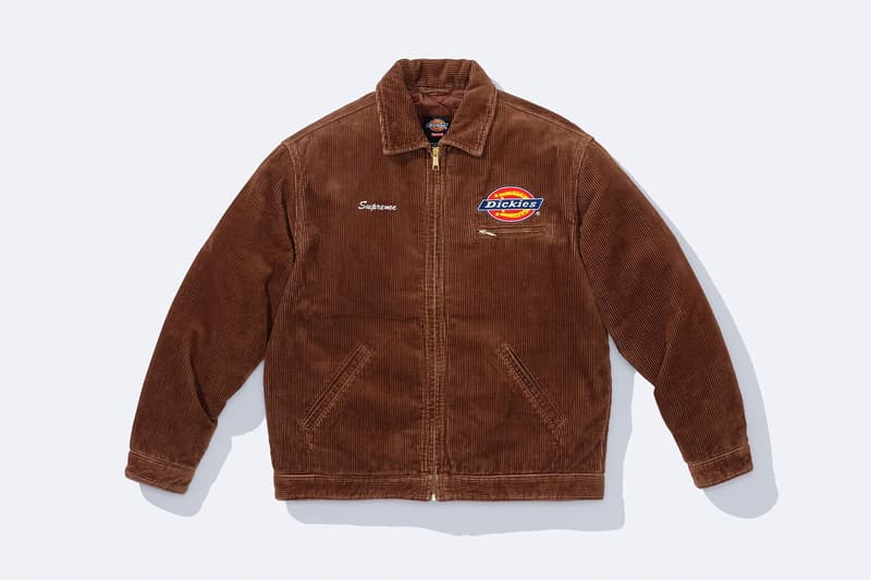 Supreme x Dickies 2022 秋季聯乘系列正式發佈