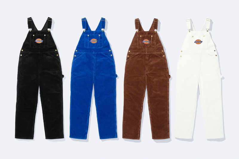 Supreme x Dickies 2022 秋季聯乘系列正式發佈
