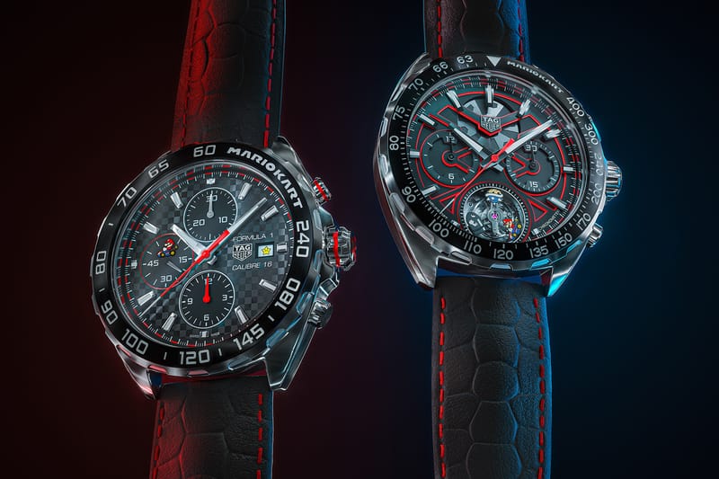 TAG Heuer 攜手 Mario Kart 推出全新聯名系列錶款