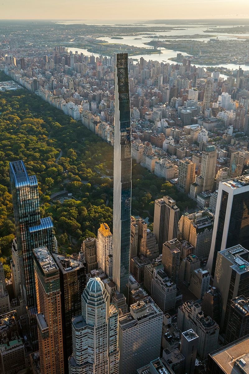 一覽 SHoP Architects 設計、位於紐約中央公園「世上最薄」摩天大樓