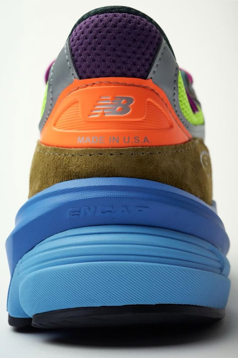 饒舌歌手 Action Bronson 率先曝光 New Balance 990v6 全新聯乘鞋款