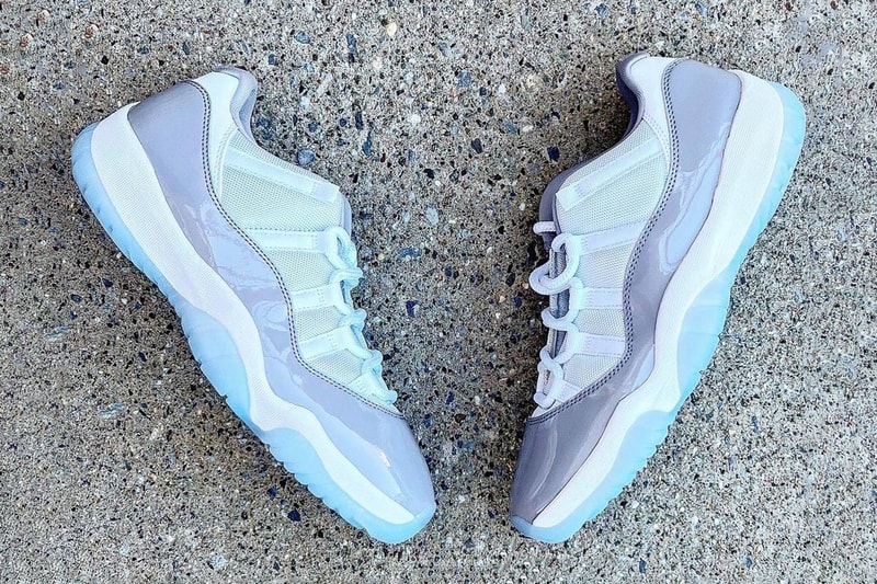 Air Jordan 11 Low 最新配色「Cement Grey」率先曝光