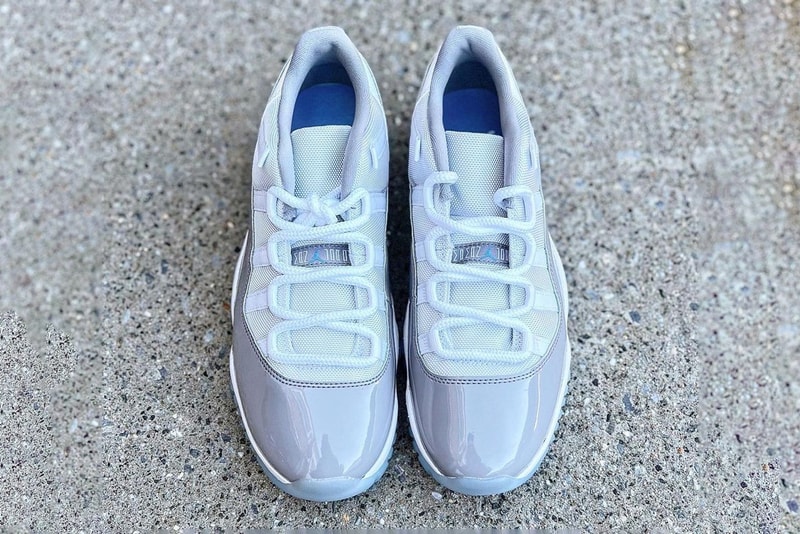 Air Jordan 11 Low 最新配色「Cement Grey」率先曝光