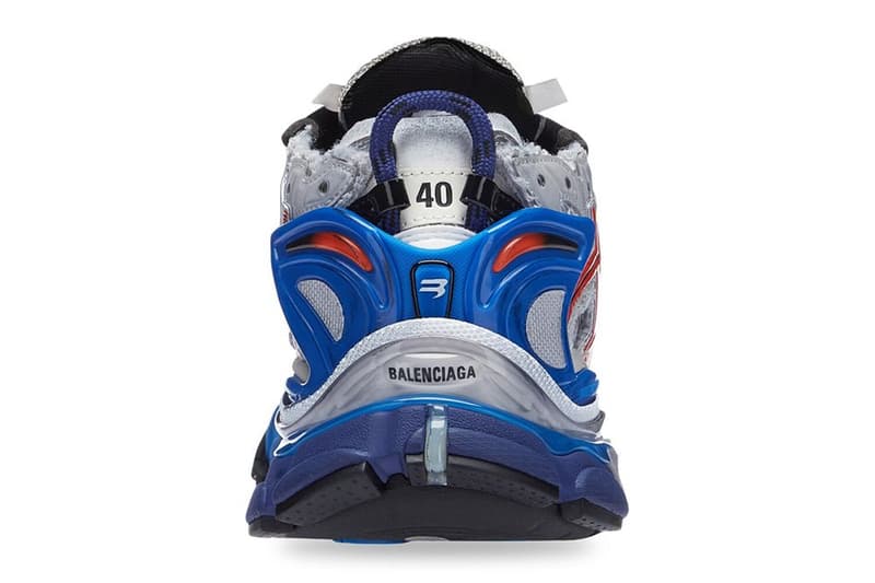 Balenciaga Runner 運動鞋款全新「藍/紅/灰」配色正式登場