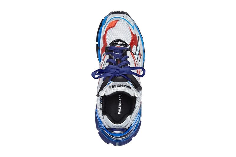 Balenciaga Runner 運動鞋款全新「藍/紅/灰」配色正式登場