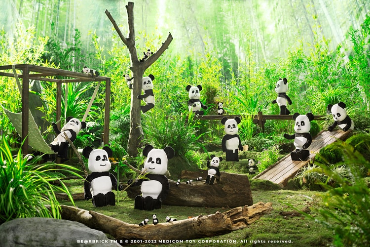 CLOT 攜手 MEDICOM TOY 打造全新 BE@RBRICK PANDA 大熊貓