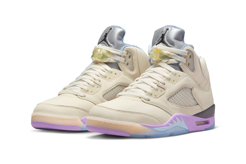 DJ Khaled x Air Jordan 5 最新聯名配色「Sail」官方圖輯、發售情報正式公開