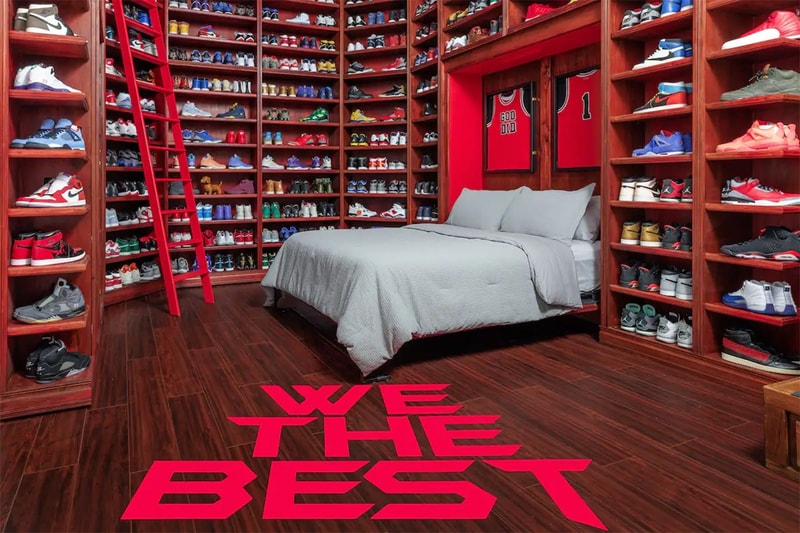 現在你可以透過 Airbnb 住進 DJ Khaled 殿堂級球鞋儲藏間