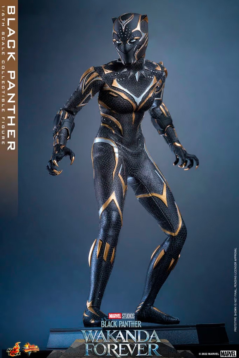 Hot Toys《黑豹 2：瓦干達萬歲》1:6 比例「新任黑豹」雕塑模型正式登場
