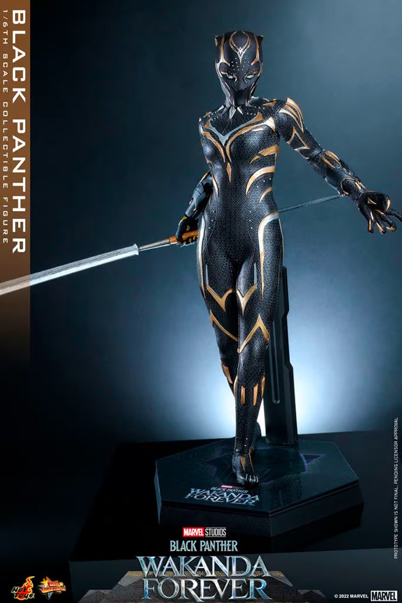 Hot Toys《黑豹 2：瓦干達萬歲》1:6 比例「新任黑豹」雕塑模型正式登場
