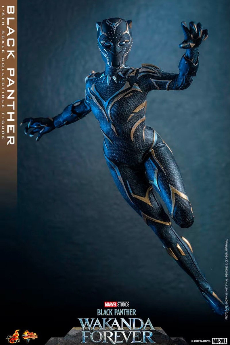 Hot Toys《黑豹 2：瓦干達萬歲》1:6 比例「新任黑豹」雕塑模型正式登場