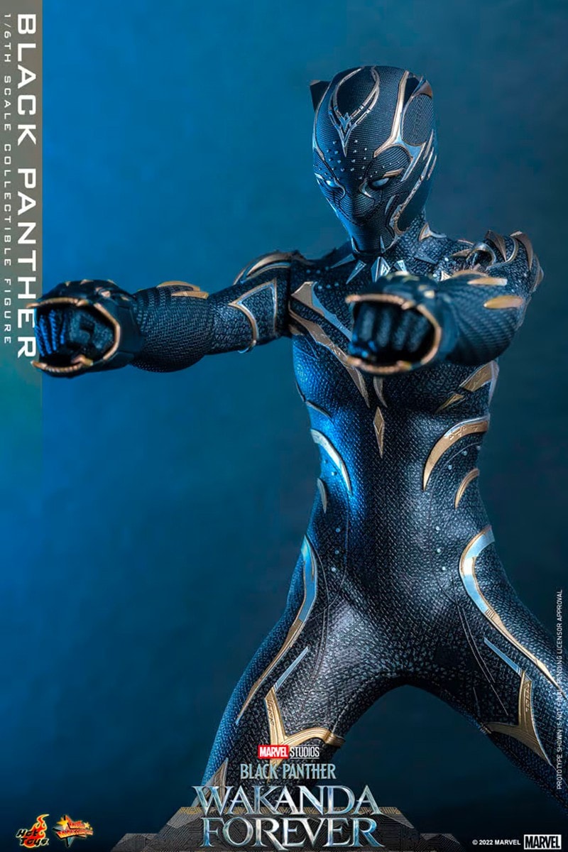 Hot Toys《黑豹 2：瓦干達萬歲》1:6 比例「新任黑豹」雕塑模型正式登場