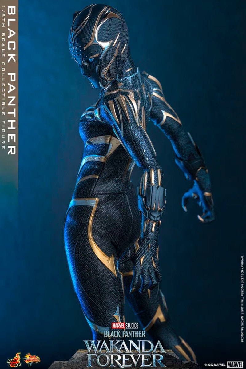 Hot Toys《黑豹 2：瓦干達萬歲》1:6 比例「新任黑豹」雕塑模型正式登場