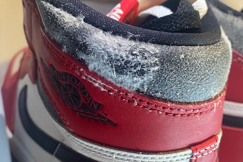 部分顧客指控買到發霉的 Air Jordan 1 High OG「Lost & Found」