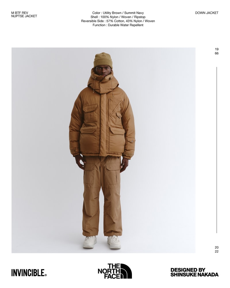 INVINCIBLE x The North Face 全新聯名系列「TIME TRAVEL」正式發佈