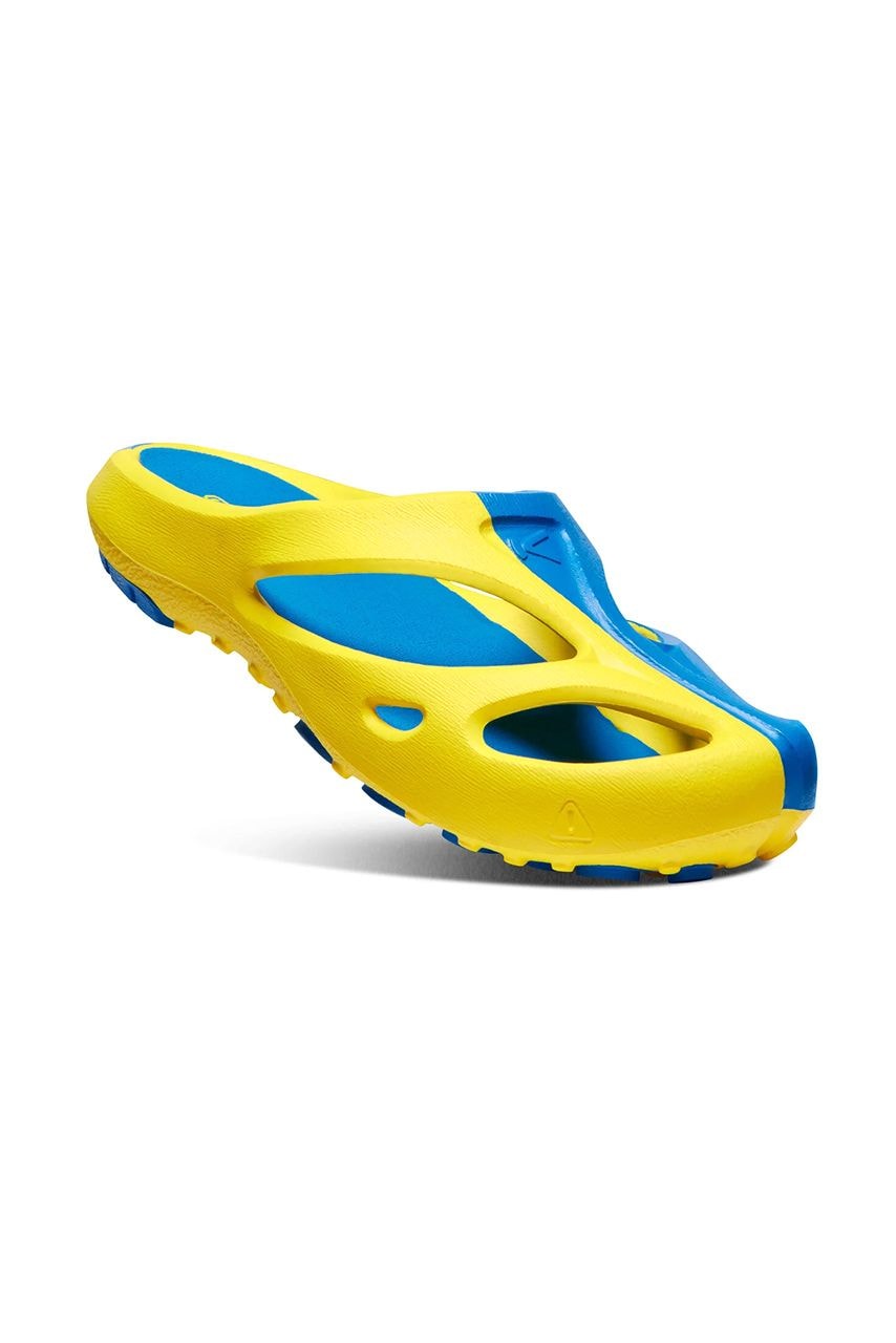 KEEN 正式推出「Shanti」橡膠鞋款全新藍黃配色