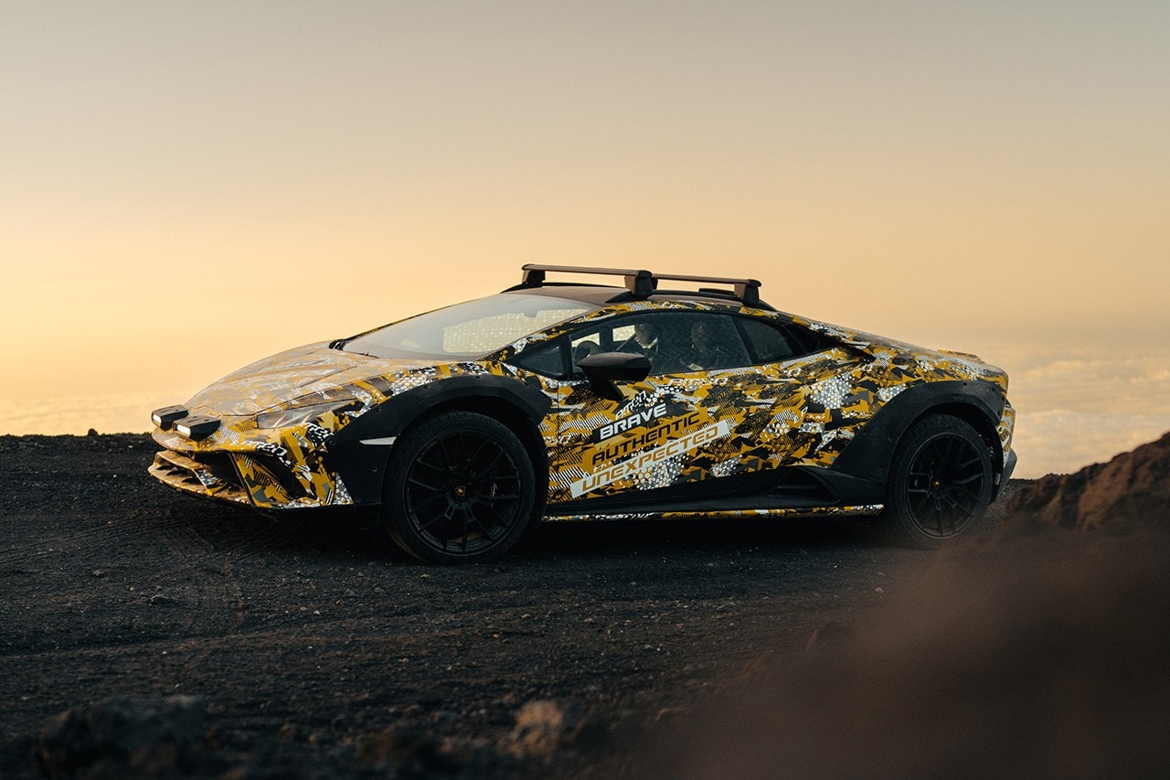 率先預覽 Lamborghini 最新全地形越野跑車 Huracan Sterrato