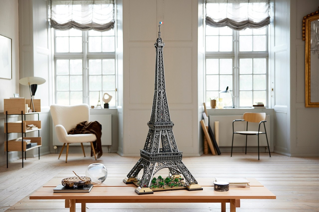 LEGO 正式推出全新「巴黎艾菲爾鐵塔」大型積木模型