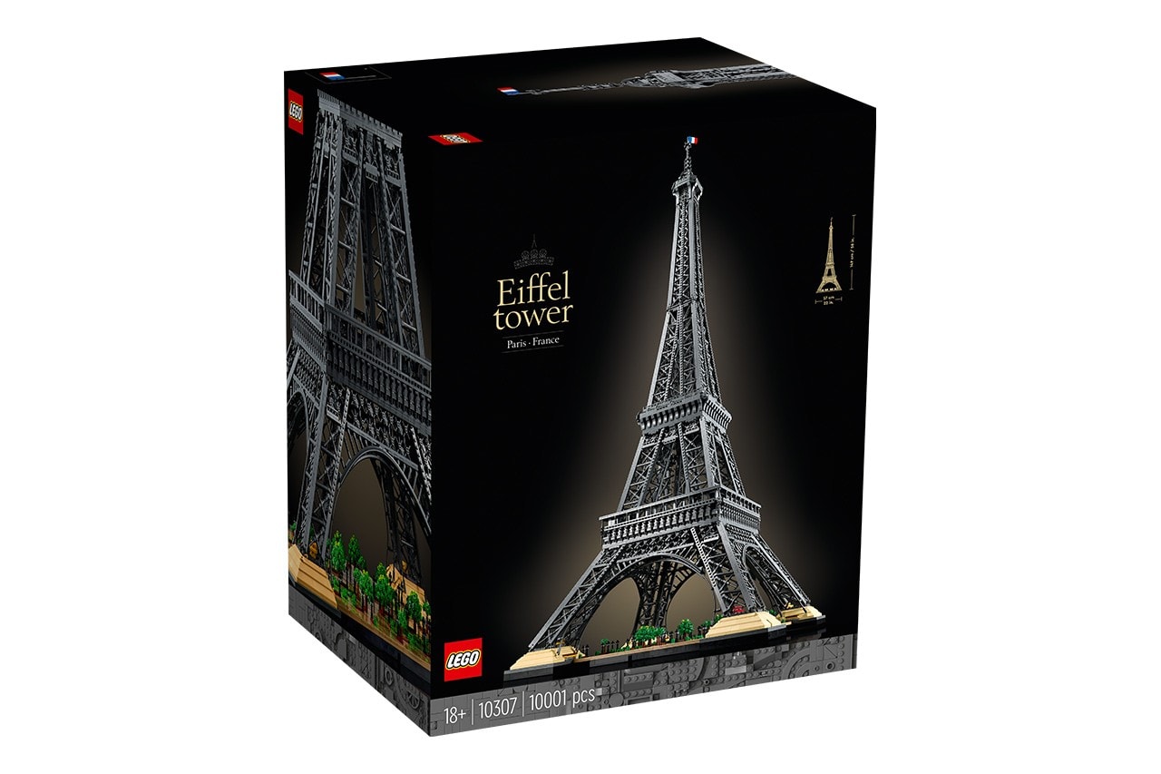 LEGO 正式推出全新「巴黎艾菲爾鐵塔」大型積木模型