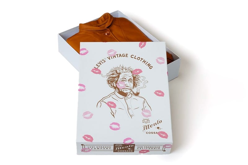 Levi's 原創復刻支線推出限量女性迭代愛因斯坦著用 Menlo Cossack 夾克