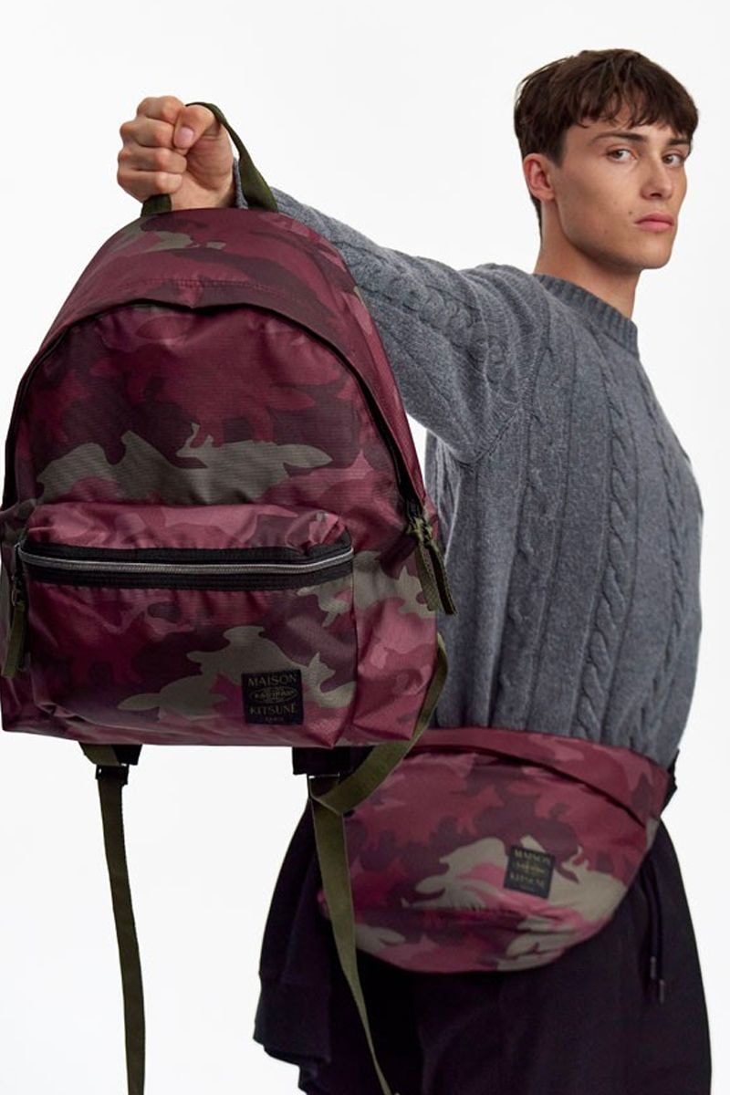 Maison Kitsuné 攜手 Eastpak 推出全新聯名包袋系列