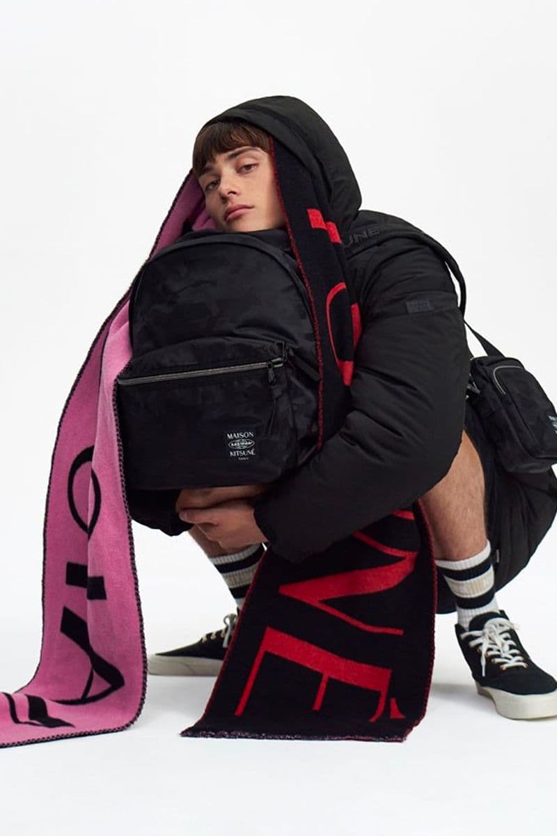 Maison Kitsuné 攜手 Eastpak 推出全新聯名包袋系列