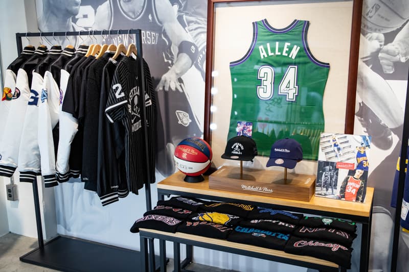 Mitchell & Ness 全新「House of Legends」台北期間限定店正式開催