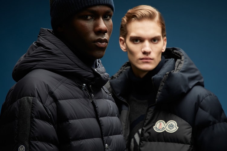 Moncler 攜手國際米蘭打造品牌 70 周年最新聯名限量夾克
