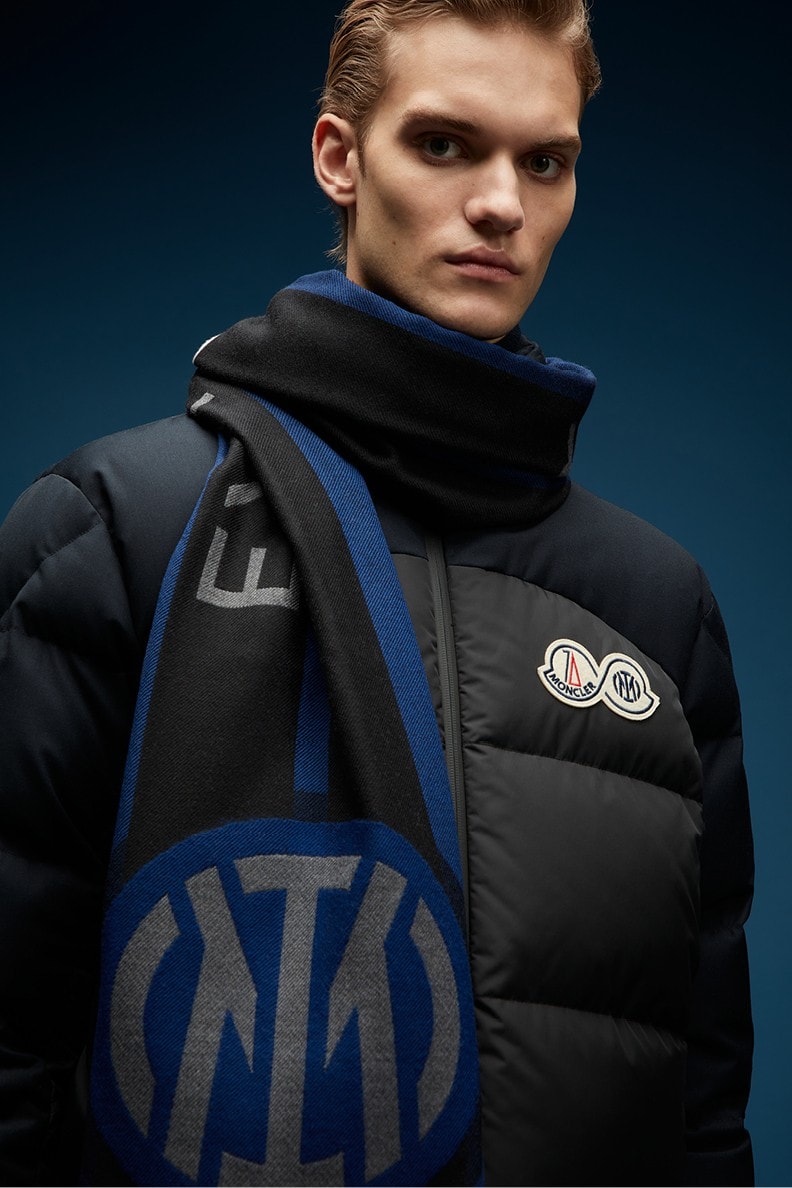 Moncler 攜手國際米蘭打造品牌 70 周年最新聯名限量夾克