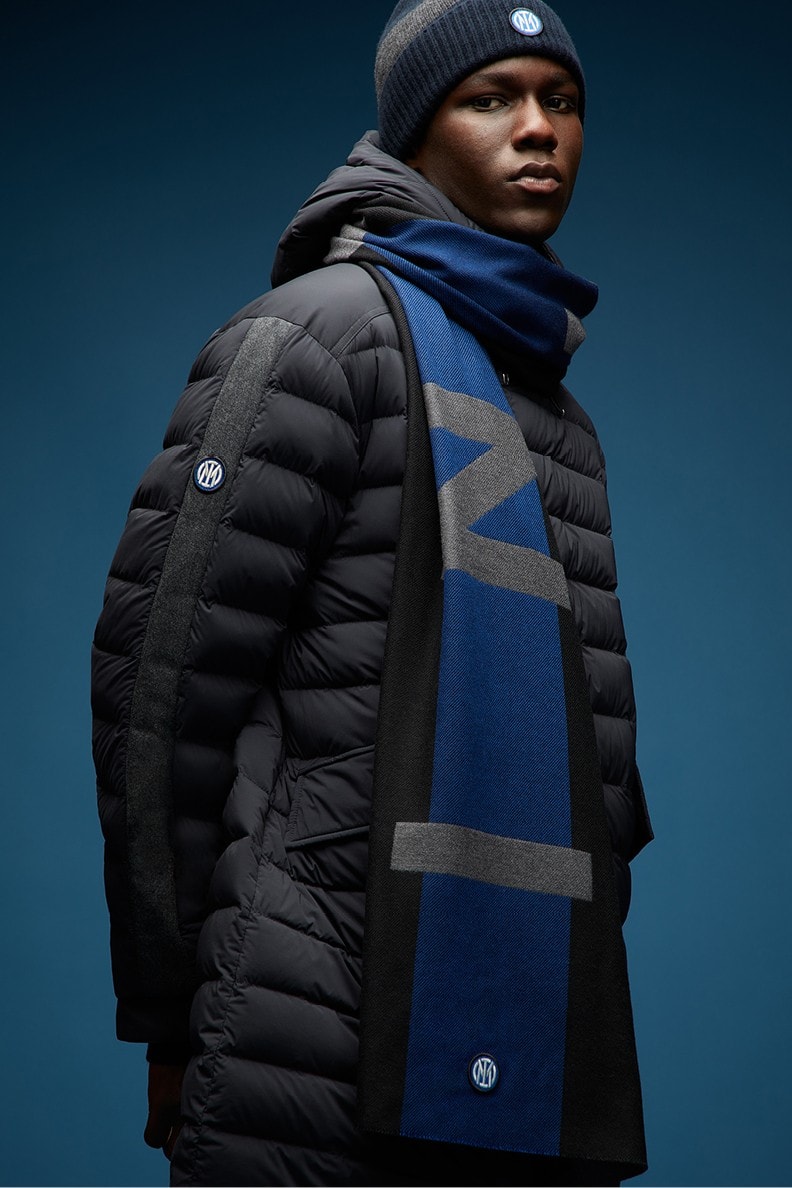 Moncler 攜手國際米蘭打造品牌 70 周年最新聯名限量夾克