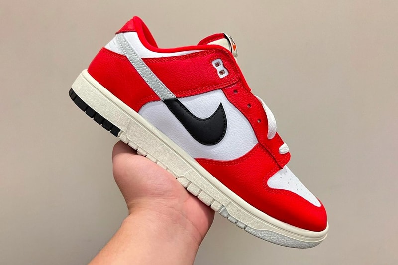 Nike Dunk Low 經典紅白黑變奏迭代「Chicago Split」率先曝光