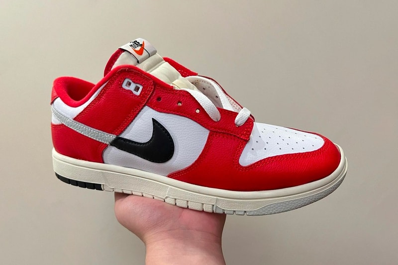 Nike Dunk Low 經典紅白黑變奏迭代「Chicago Split」率先曝光