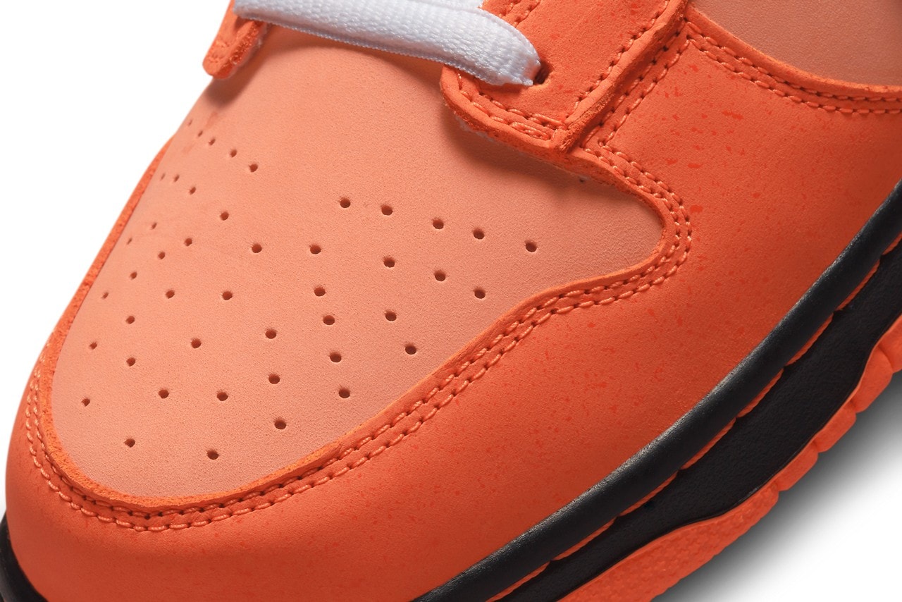 Concepts x Nike SB Dunk Low 最新配色「Orange Lobster」官方圖輯、發售情報公開