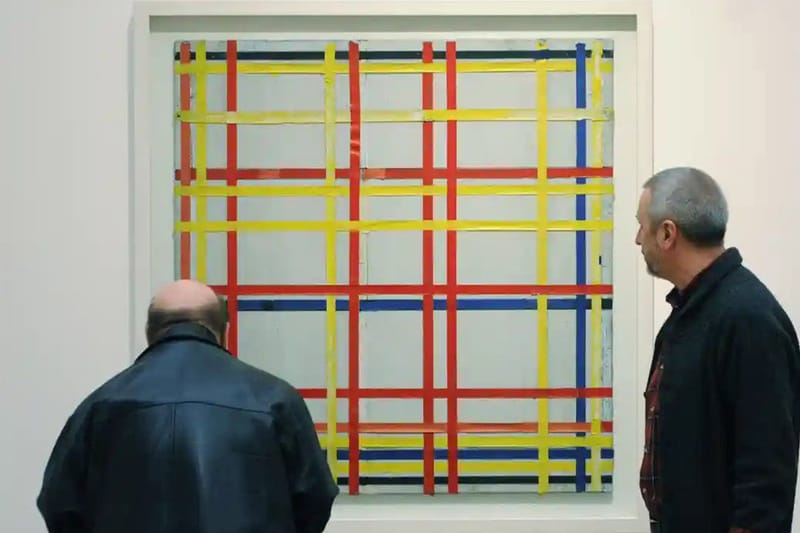 荷蘭抽象大師 Piet Mondrian 畫作疑似「倒掛」展出長達 77 年
