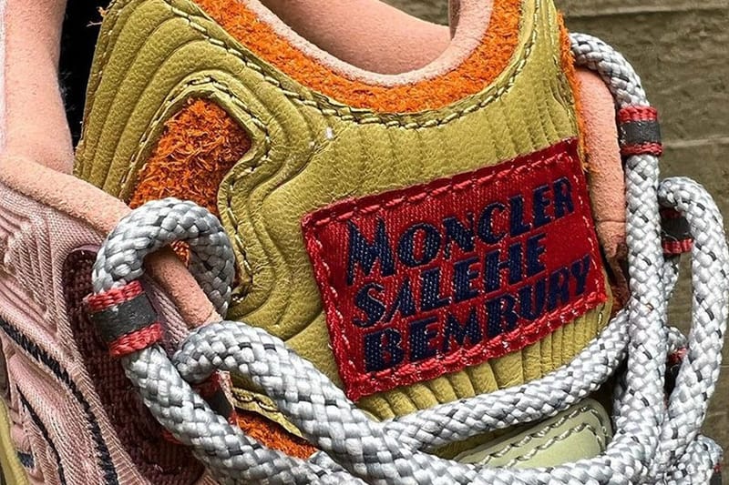 Salehe Bembury x Moncler 最新聯名鞋款即將登場