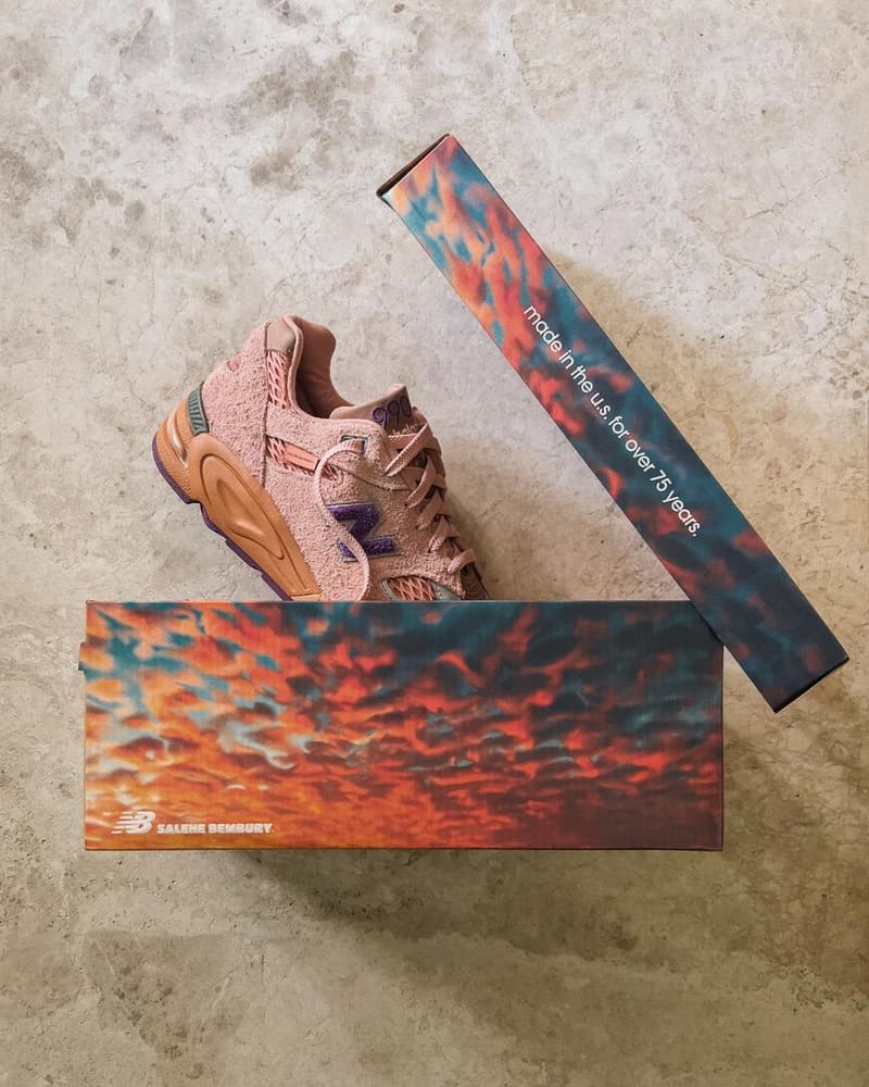 率先近賞 Salehe Bembury x New Balance 990v2 最新聯乘鞋款