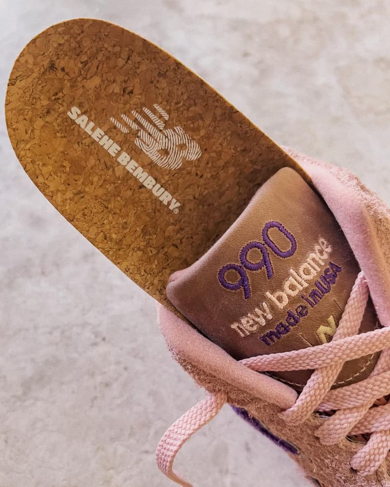 率先近賞 Salehe Bembury x New Balance 990v2 最新聯乘鞋款