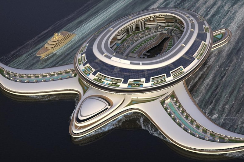 沙烏地阿拉伯計畫耗資 $80 億美元打造海龜外型巨大郵輪