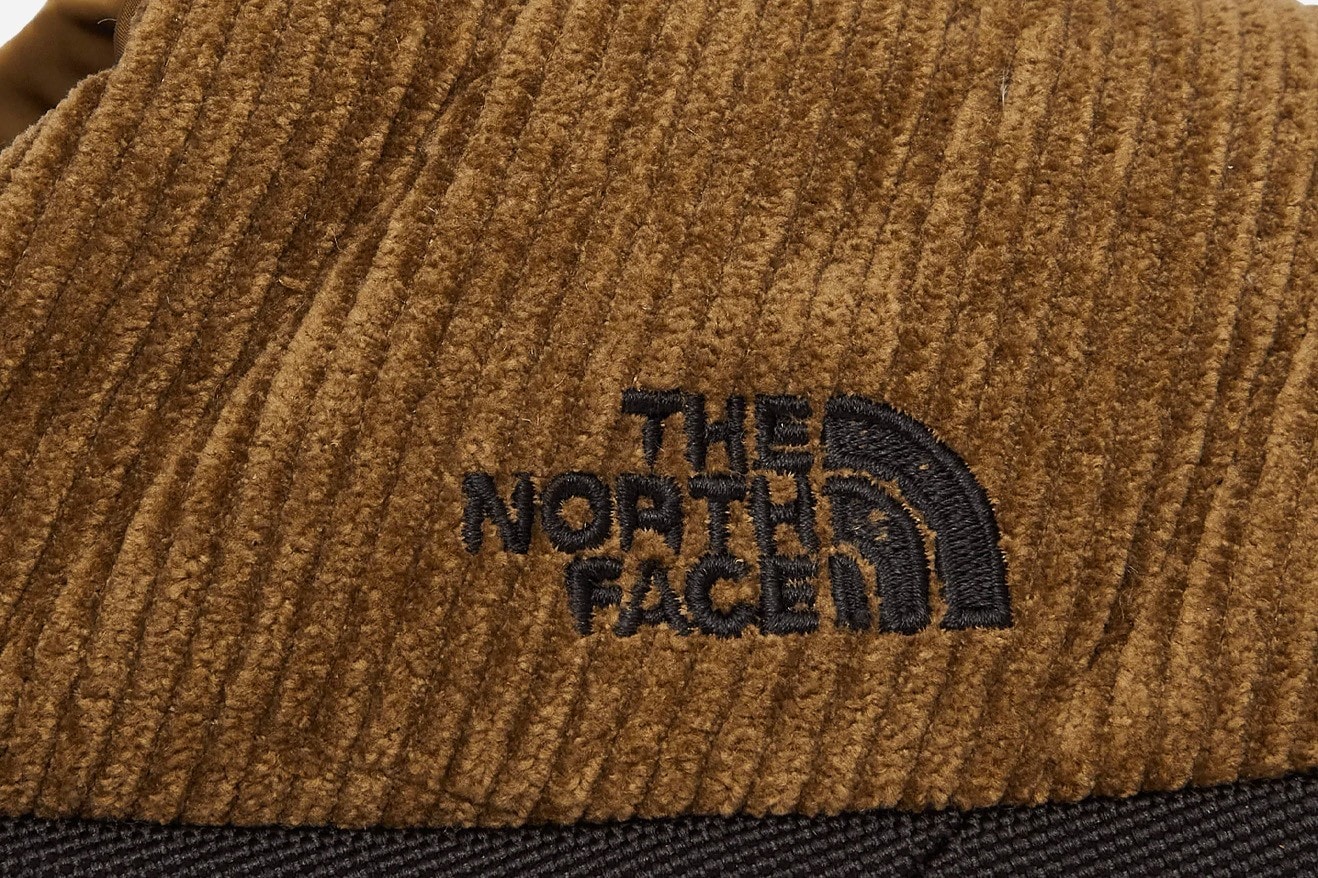 The North Face 推出全新防水燈芯絨穆勒鞋
