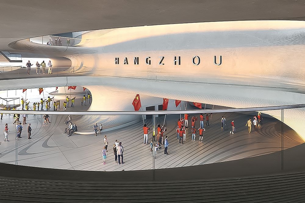 一覽 Zaha Hadid 建築事務所打造全新杭州國際體育中心