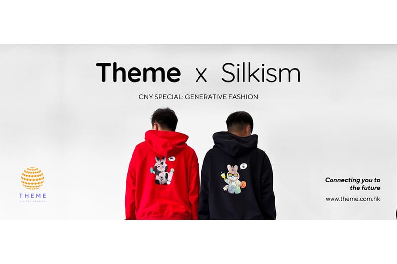 結合 Generative Art 與 Fashion，THEME 聯乘 Silkism 推出全新企劃