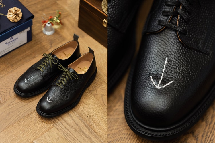 英國經典皮鞋品牌 SANDERS 聯乘本地皮鞋名所 HOAX
