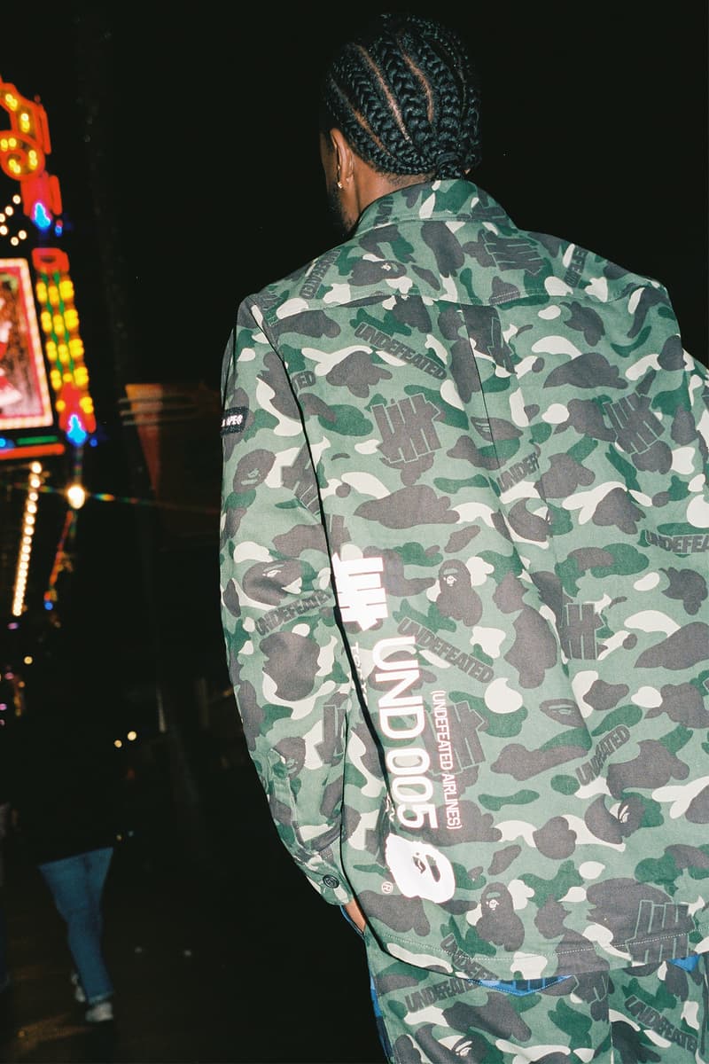 A BATHING APE® x UNDEFEATED 全新聯名系列正式發佈