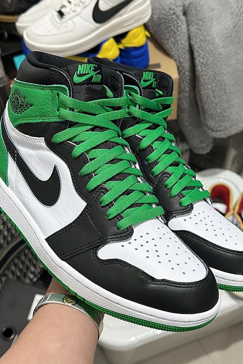 Air Jordan 1 High 全新綠黑造型「Lucky Green」率先曝光