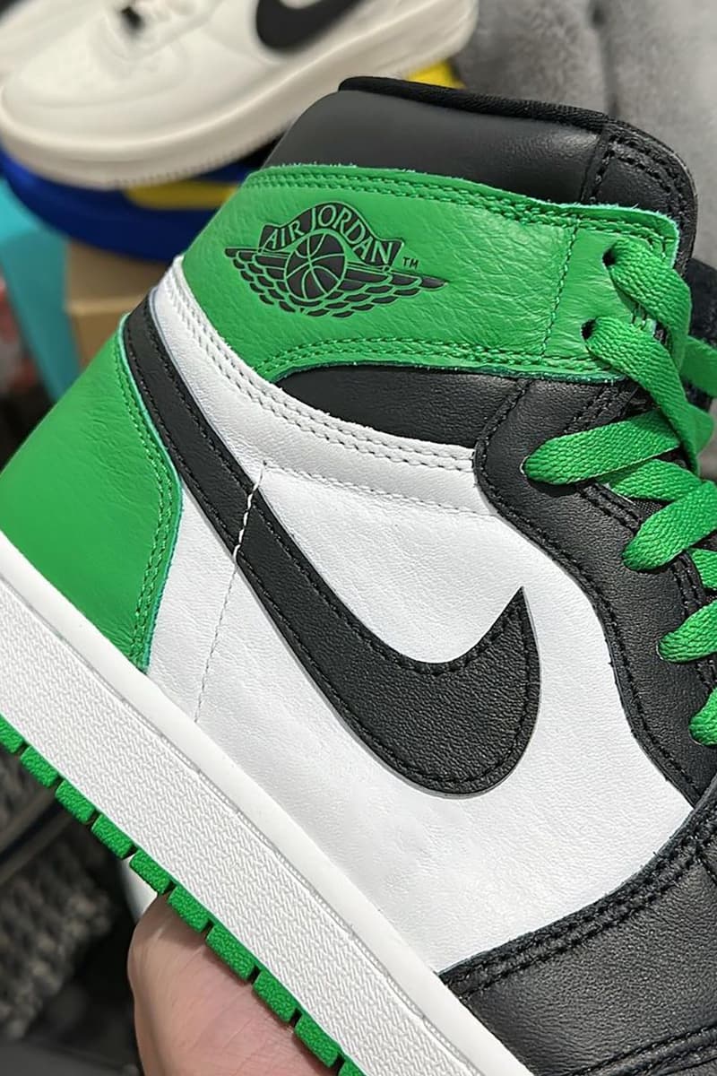 Air Jordan 1 High 全新綠黑造型「Lucky Green」率先曝光