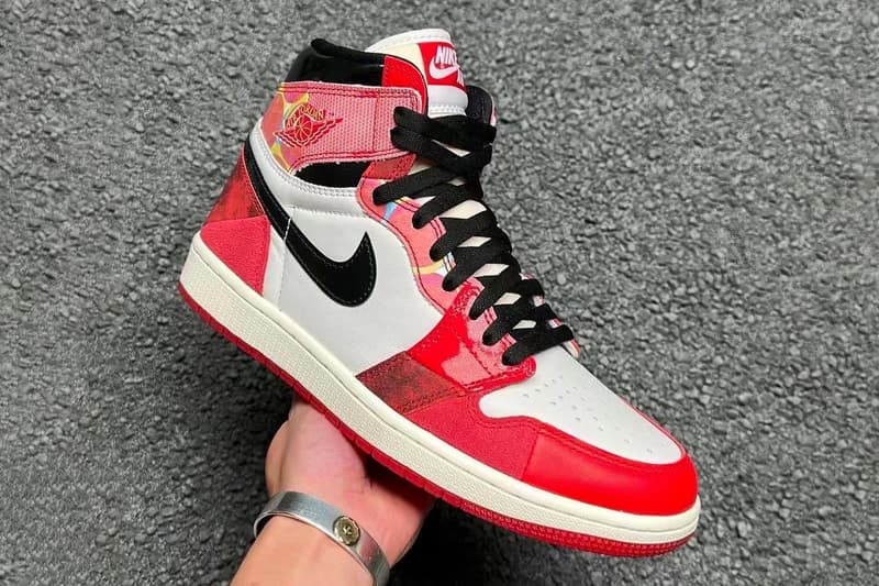 《蜘蛛人：穿越新宇宙》動畫電影主題鞋款 Air Jordan 1 High OG 全新近賞圖輯曝光